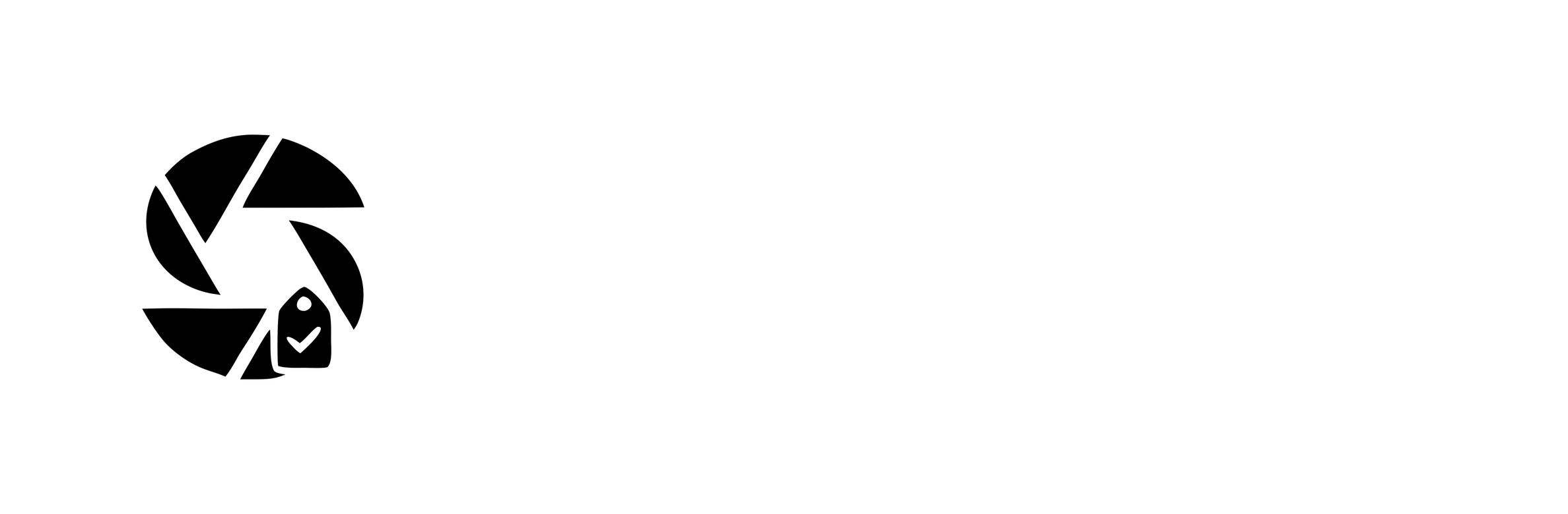 Horizontal Logo with Claim White